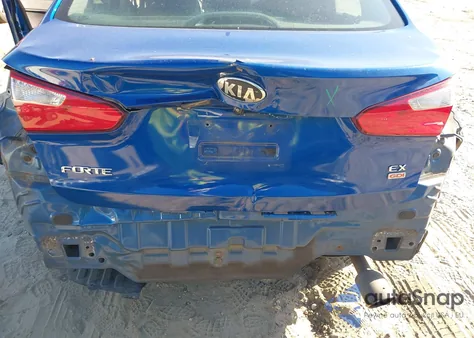 2014 Kia Forte Ex z USA, uszkodzony, nr VIN KNAFX4A87E5106390